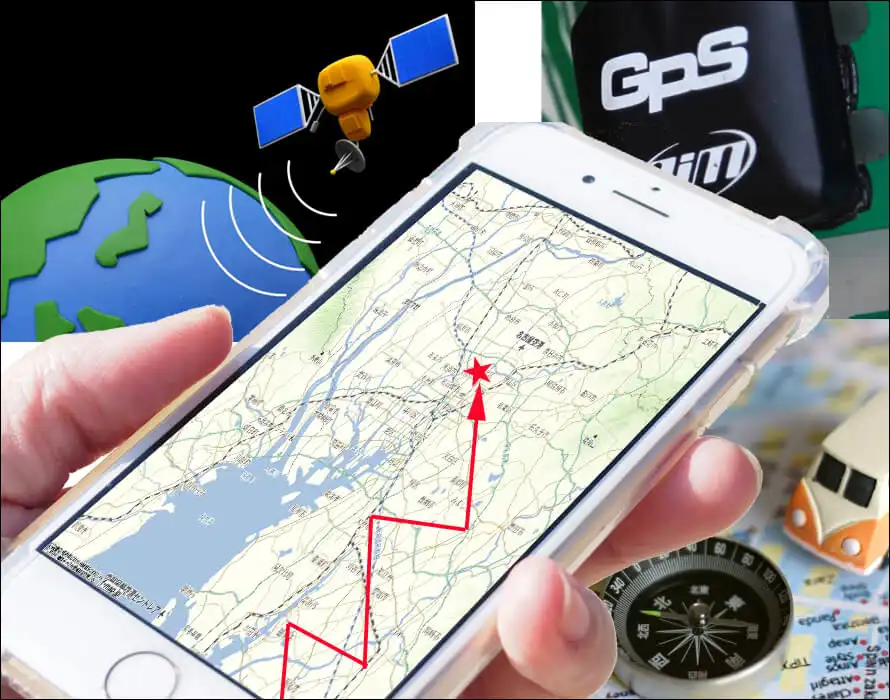 GPSで位置確認して自分で浮気調査